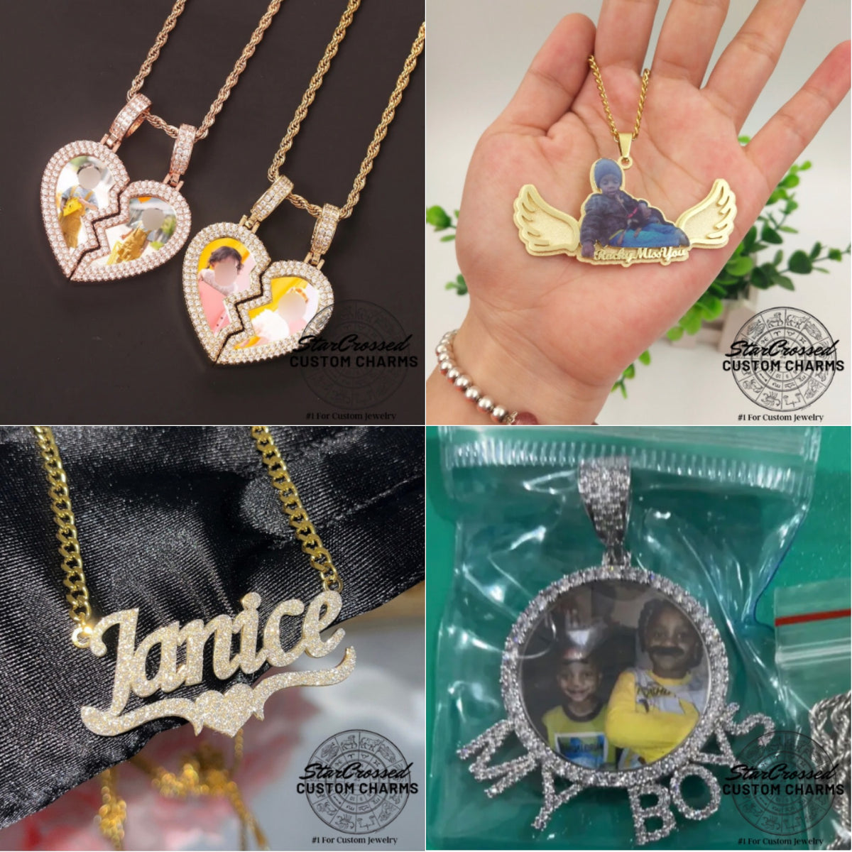 Custom picture pendant near me Clearance