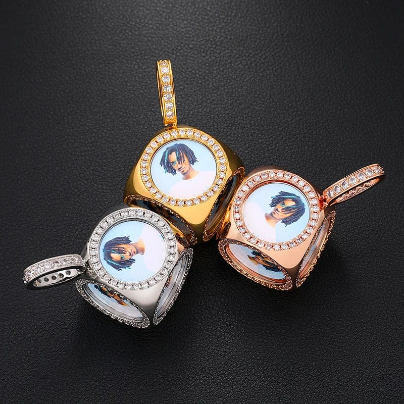 Photo Cube Necklace