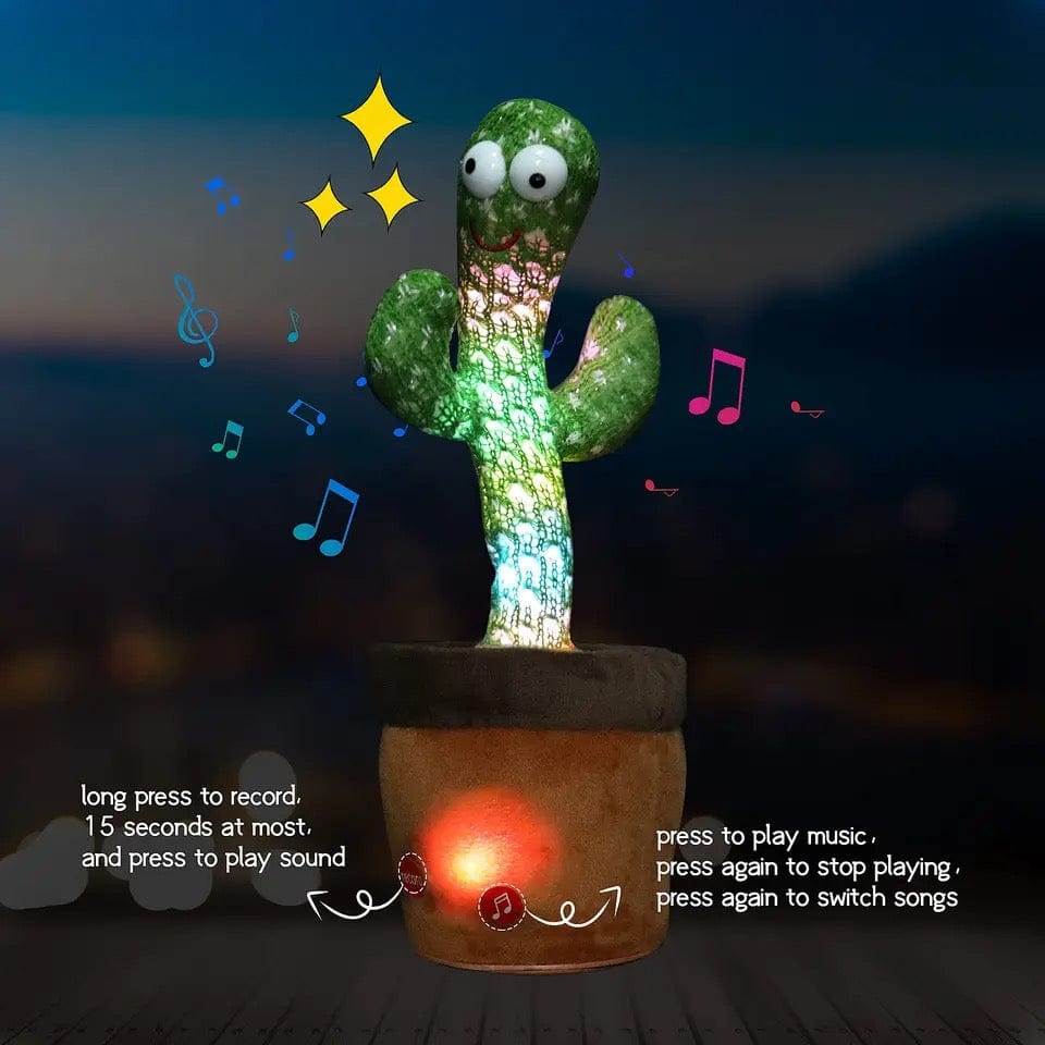 Talking Dancing Cactus Toy - For Babies