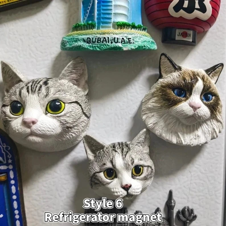 Custom 3D Pet Portrait Ornament - Personalized Dog & Cat Owner Gift