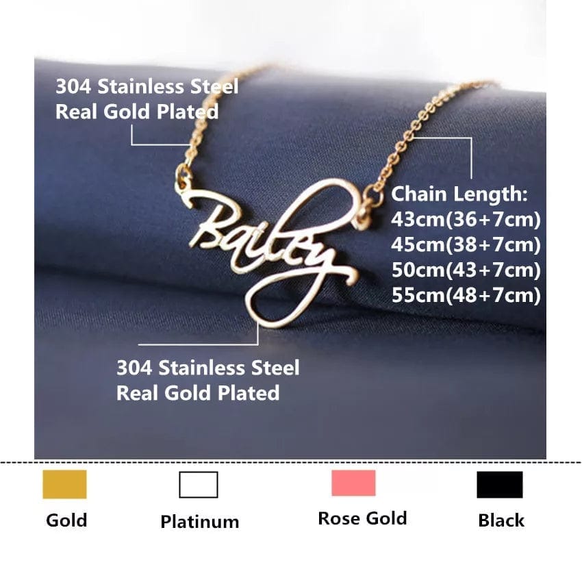 Signature Style Custom Name Necklace