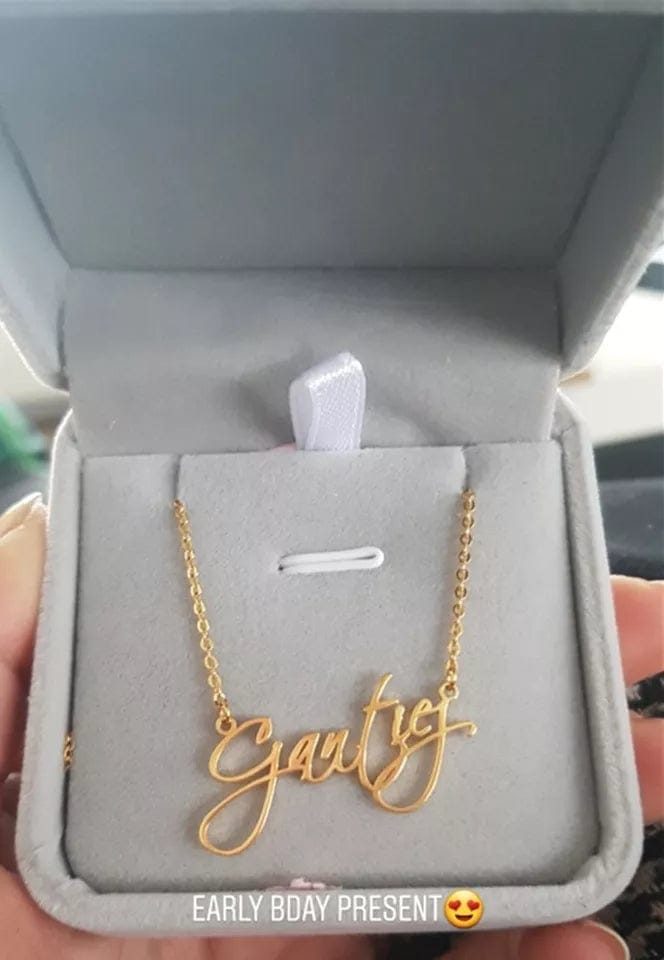 Signature Style Custom Name Necklace