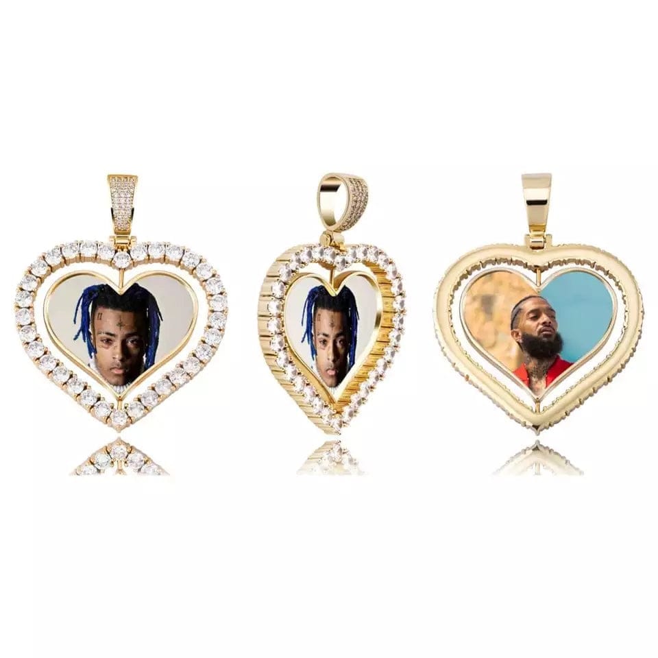 Heart Photo Necklace