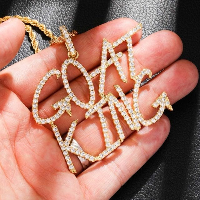 Tag Style Letter Name Pendants & Necklace