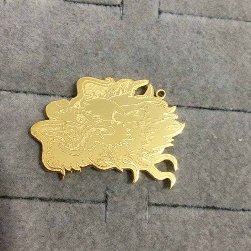 Custom Brand Logo Pendant Necklace