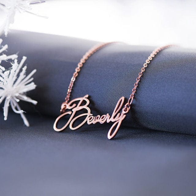 Signature Style Custom Name Necklace