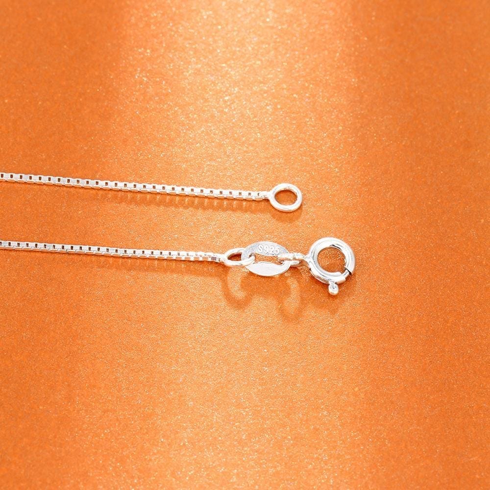 Personalized Silver Baby Feet Pendant & Necklace With Birthstone
