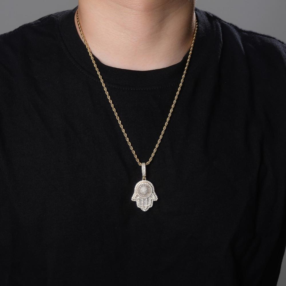 Hamsa necklace