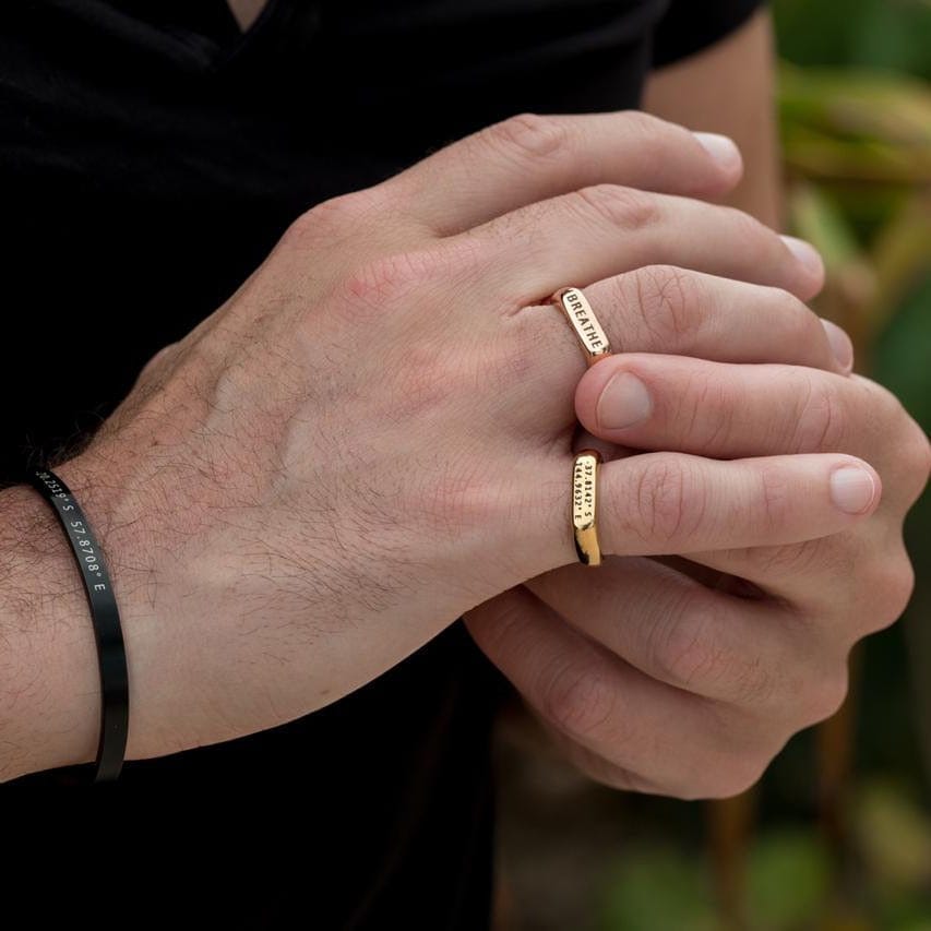 Premium Unisex Custom Engravable Ring