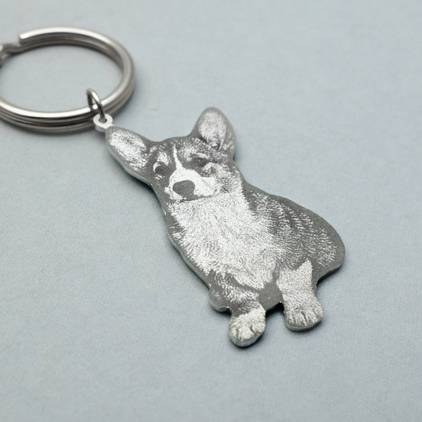 Pet Memorial Keychain With Picture & Engraving