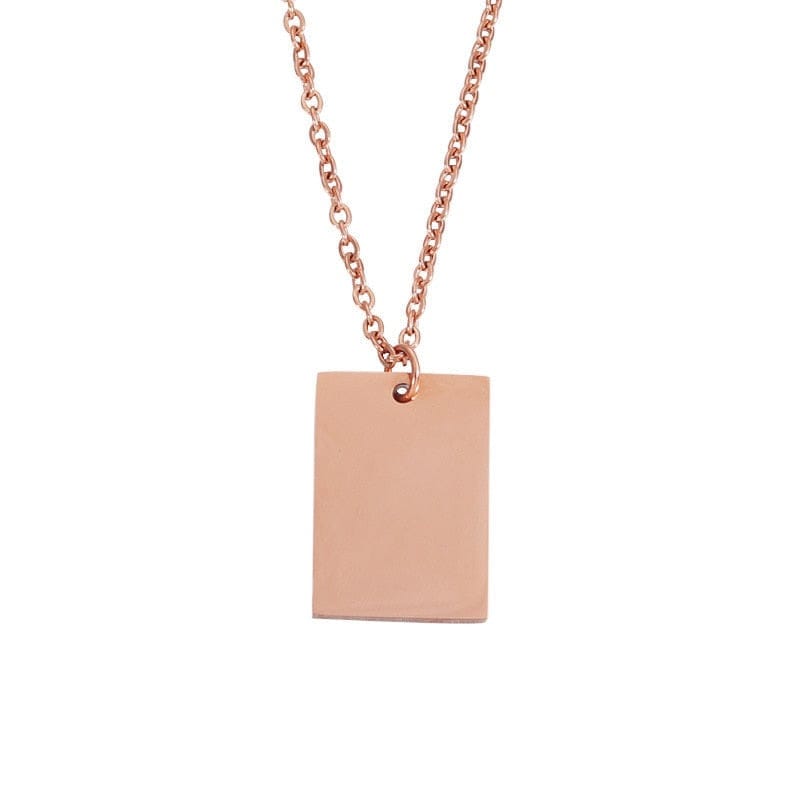 Envelope Locket Necklace with Personalized Engraved Note Inside