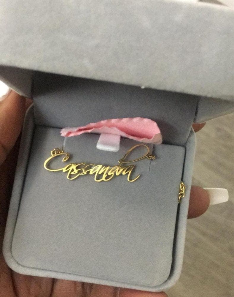 Signature Style Custom Name Necklace