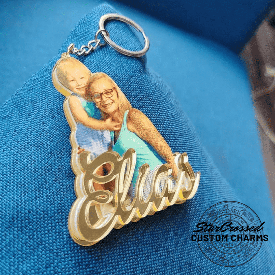2D photo pendant