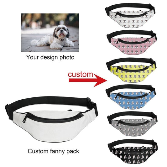 Personalized Custom Print Fanny Packs