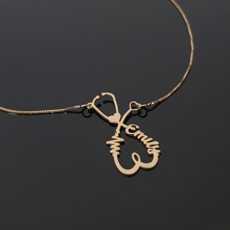 nurse necklace stethoscope