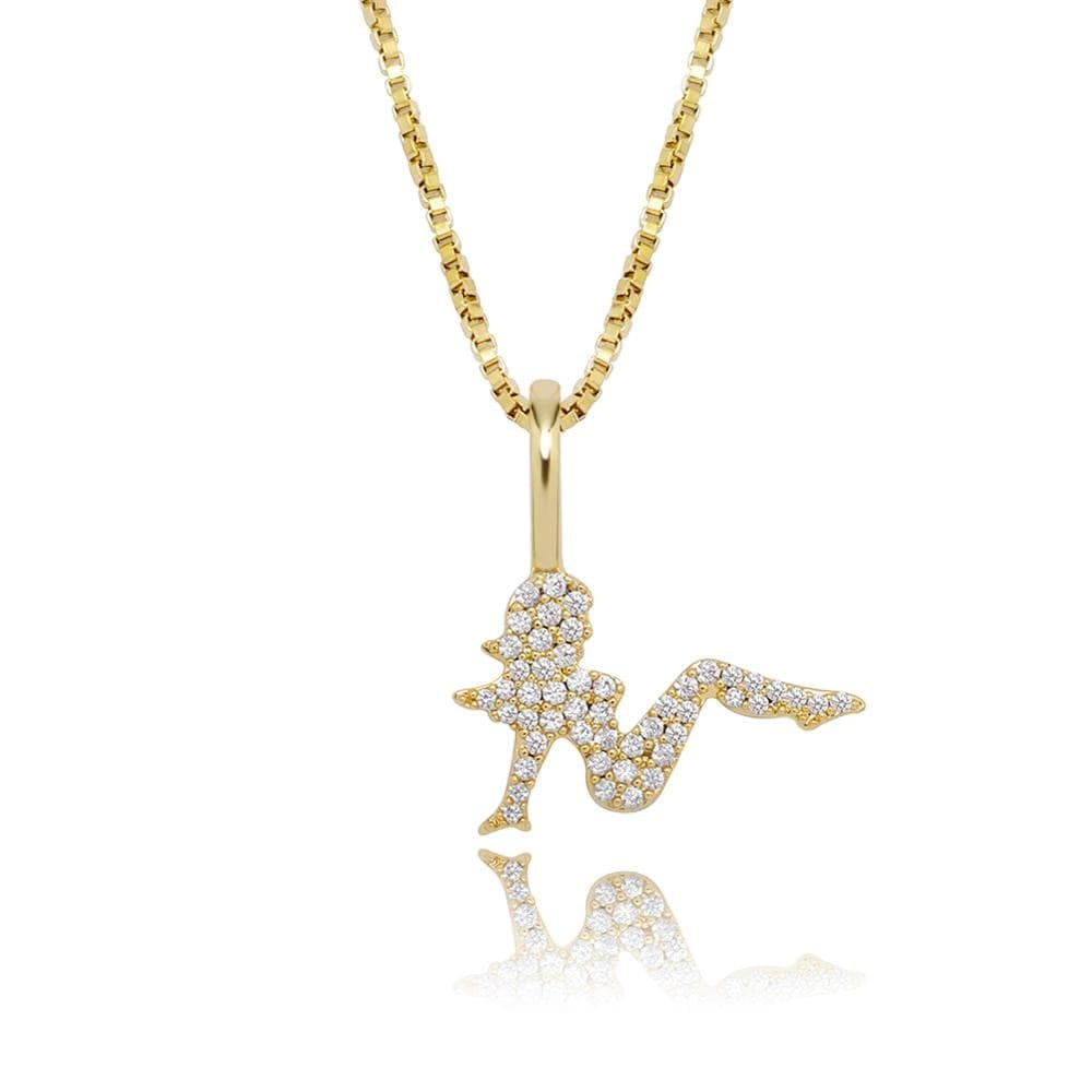Vixen Pendant Necklace - 100% 925 Sterling Silver