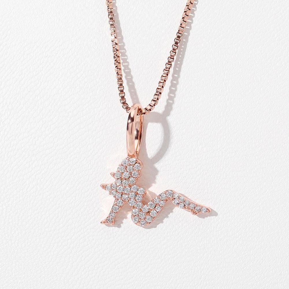 Vixen Pendant Necklace - 100% 925 Sterling Silver