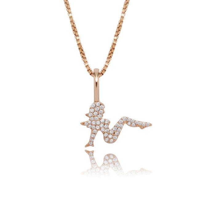 Vixen Pendant Necklace - 100% 925 Sterling Silver