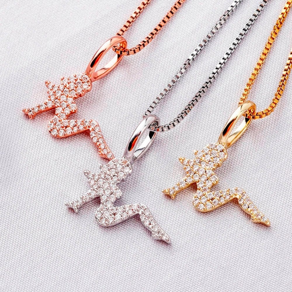 Vixen Pendant Necklace - 100% 925 Sterling Silver