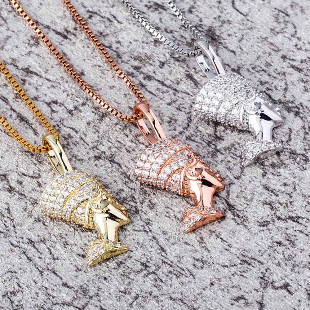 Gold Nefertiti Chain