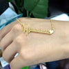 Birthdate & Heartbeat Necklace