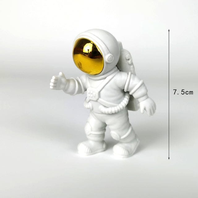 3 Piece Astronaut Action Figures and Moon - Room Decor