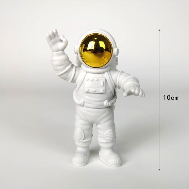 3 Piece Astronaut Action Figures and Moon - Room Decor