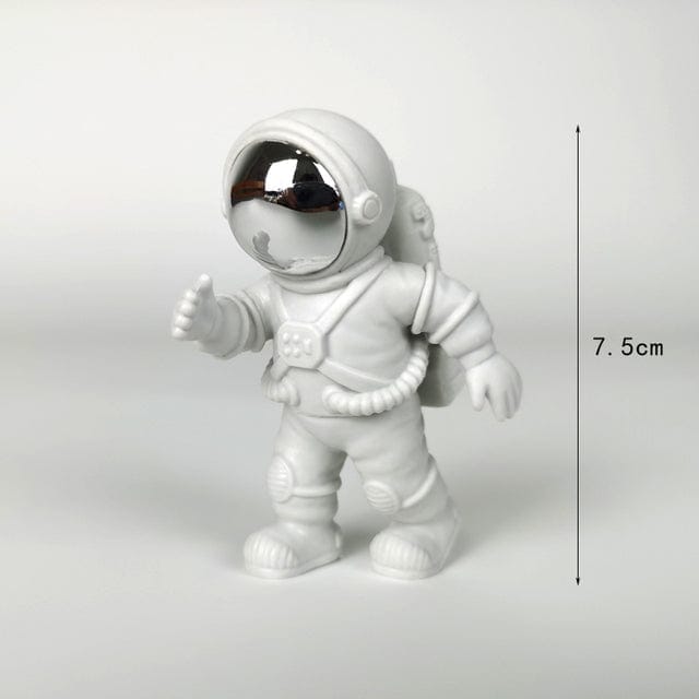 3 Piece Astronaut Action Figures and Moon - Room Decor