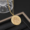 Laser Engraved Photo Pendant Necklace