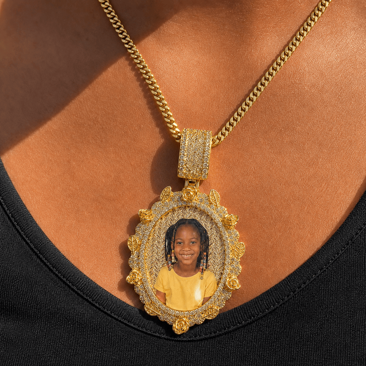 𝐂𝐮𝐬𝐭𝐨𝐦 𝐏𝐡𝐨𝐭𝐨 𝐌𝐞𝐦𝐨𝐫𝐢𝐚𝐥 𝐏𝐞𝐧𝐝𝐚𝐧𝐭 𝐍𝐞𝐜𝐤𝐥𝐚𝐜𝐞 - 𝐅𝐥𝐨𝐫𝐚𝐥 𝐖𝐫𝐞𝐚𝐭𝐡 𝐅𝐫𝐚𝐦𝐞