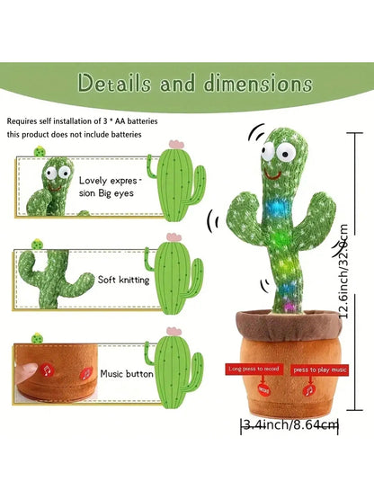 Talking Dancing Cactus Toy - For Babies
