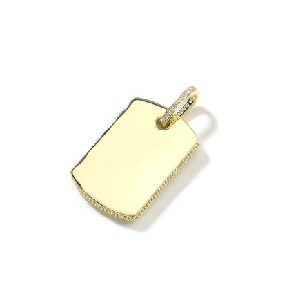 Custom Photo Dog Tag Necklace – Personalized Picture Pendant for Men & Women