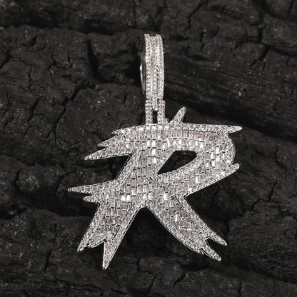 Thorned Initial Pendant Necklace