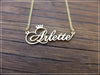 Custom Name Necklace With Crown