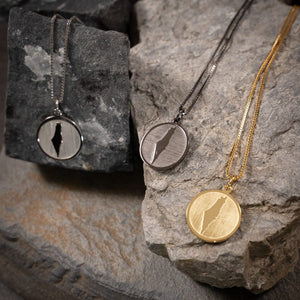 Custom embossed map chain