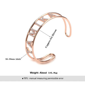 Personalized Bangle Bracelet With Name