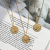 Sumerian Gold Coin Constellation Pendant/Necklace