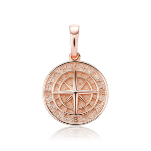 Compass Necklace For Men - Silver, Gold, Rose Gold