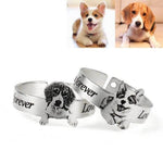 one size fits all custom pet ring