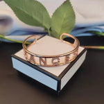 Personalized Bangle Bracelet With Name