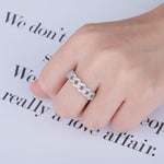 Cuban Link 925 Sterling Silver Ring