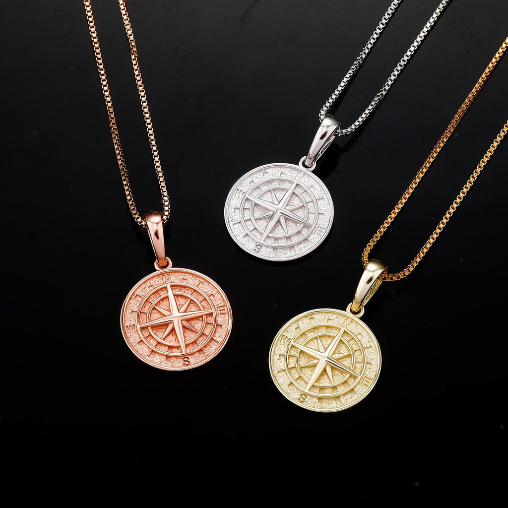 Men's Compass Necklace