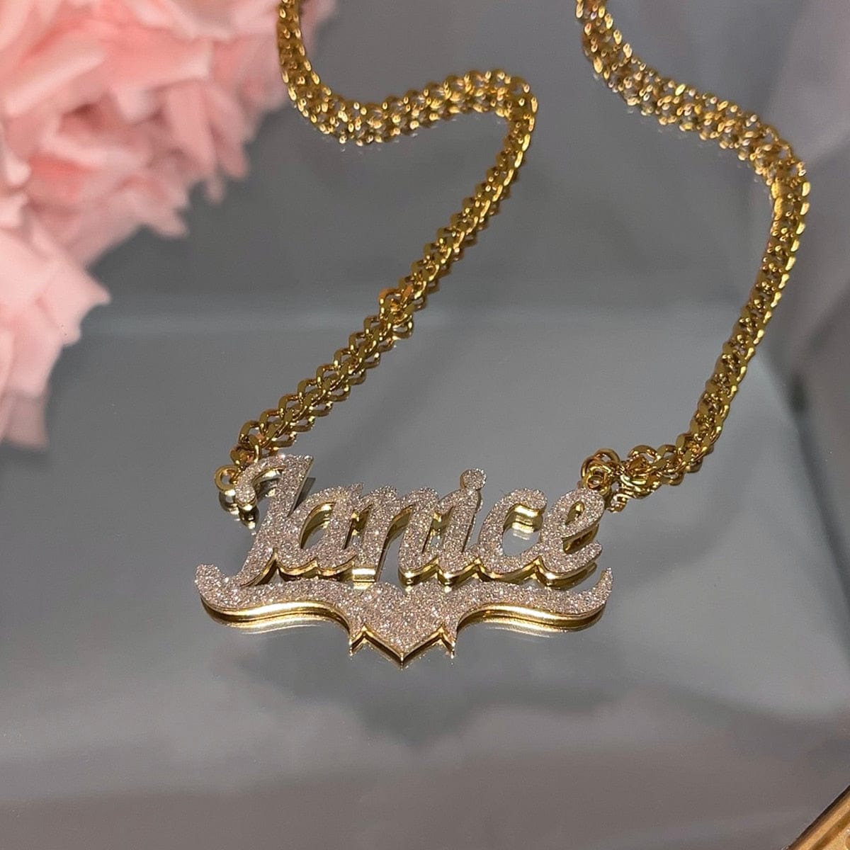 name plate necklace near me