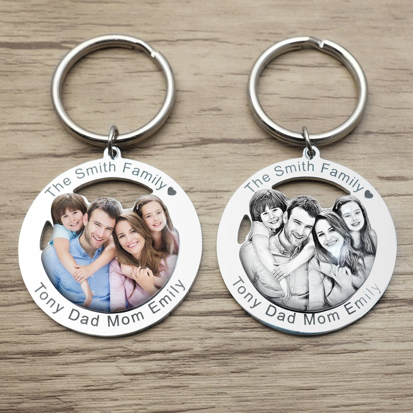 custom keychain with photo