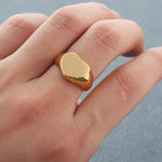 Custom Heart Shaped Photo Ring