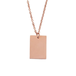 Envelope Locket Necklace with Personalized Engraved Note Inside