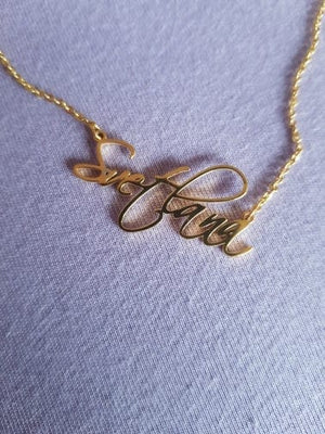 Signature Style Custom Name Necklace