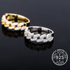Cuban Link 925 Sterling Silver Ring