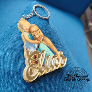 2D photo pendant