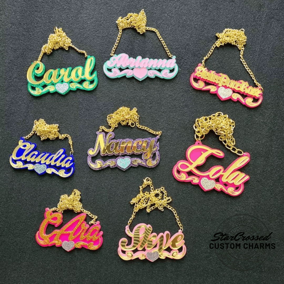 Custom Children’s Nameplate Necklaces